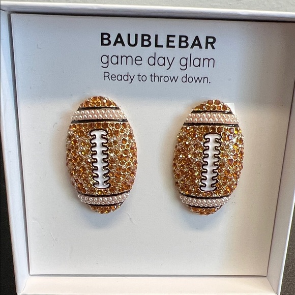 BaubleBar | Game Day Football 🏈 Earrings - Picture 3 of 10